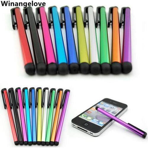 Winangelove 2000 pcs/lot Capacitive screen stylus touch pen with clip for iphone 7 7plus 6 6s 5 5s for samsung