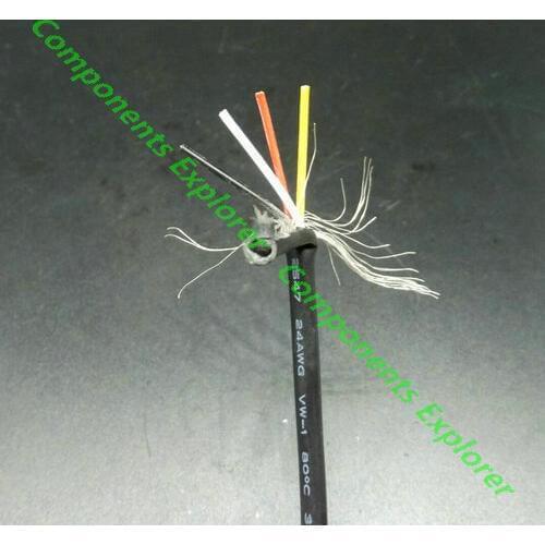 24AWG 4 core UL2464 cable for HyperCube Evolution,5M/lot