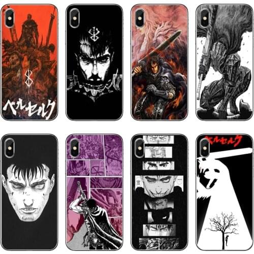 Berserk Guts Anime Phone Case For Samsung Galaxy A71 A70 A60 A51 A50 A41 A40 A31 A30 A20E A21S A12 A10 A7 A5 A3