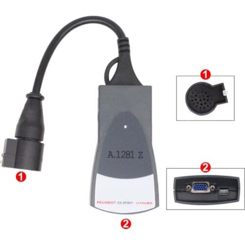 Car Obd2 Engine Fault Detector PP2000 For Lexia3 Citroen for Peu-geot Diagnostic Code Readers and Scan Tools OBD-II G5AD