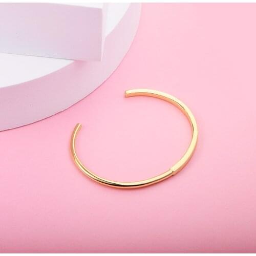 Shine Color Signature I-D Bangle Stone Fits 925 Beads Silver Bracelets For DIY Woman Fashion Bracelets For Jewelry Making