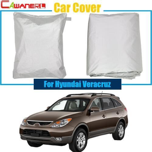 Cawanerl Car Cover SUV Anti UV Sun Rain Snow Resistant Protector Cover Car-Styling For Hyundai Veracruz