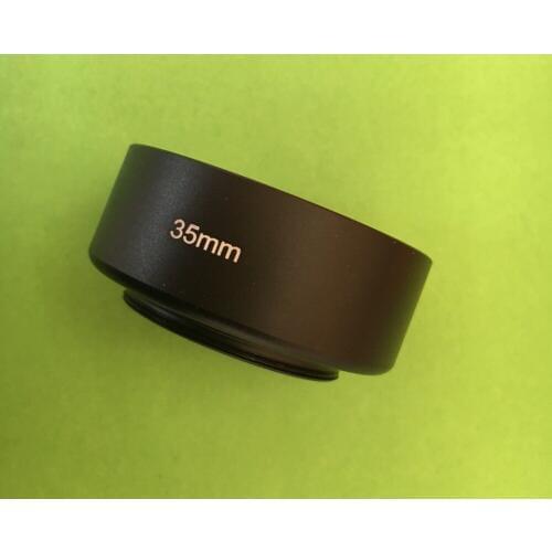 35mm New black Metal Lens Hood for 35mm f1.7 /50mm f1.4 CCTV camera Lens