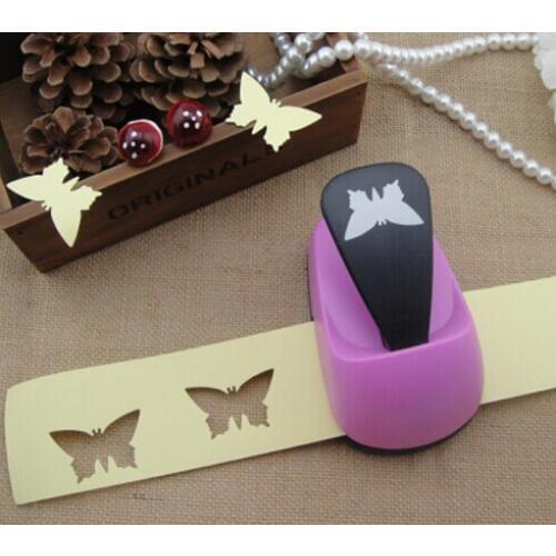 ! 2''(50mm) butterfly paper punch for crafts and scrapbooking cortador de papel embossing machine hole punch R484