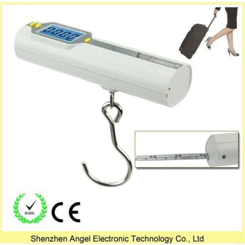 Travel Digital Scale Gadget Portable Hand Held Luggage Suitcase Bag Weight 50KG scale