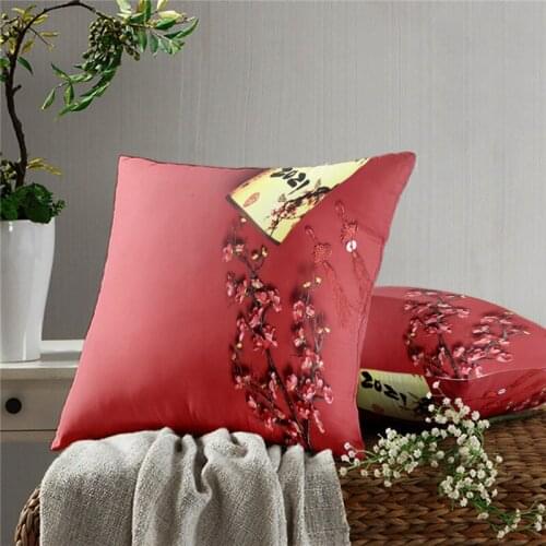 Happy 2021 Pillow Case Decoration Sofa Cushion Pillow Case Bed Pillow Case Home Decoration Car Pillow Case