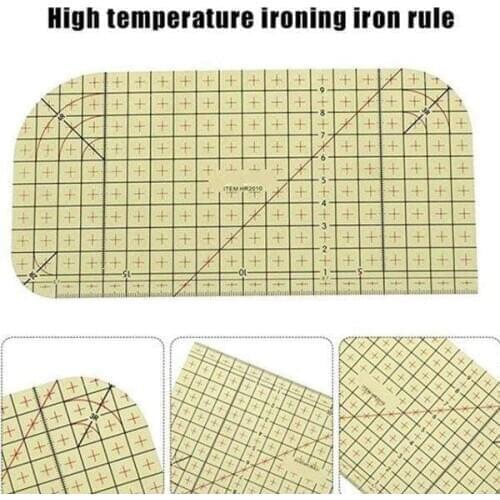 Patchwork Hot Ironing Ruler Ironing Ruler Measuring Tool Craft Cloth Cutting Rulers Patchwork Ruler DIY Sewing Tools