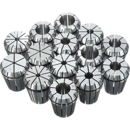 ER32 collet set 19pcs er32 collet chuck milling spindle machine lathe accessories