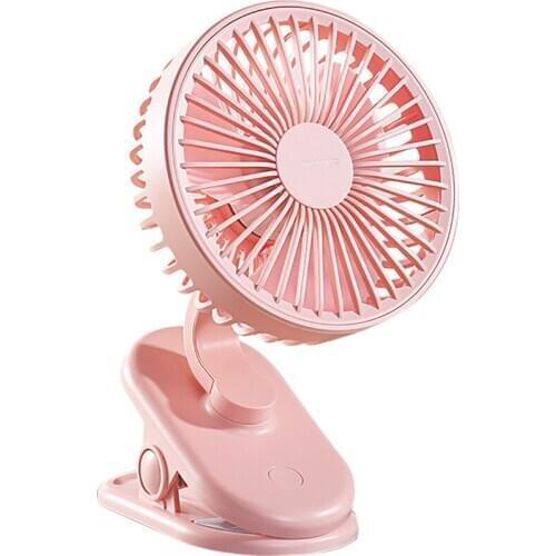 Desktop USB Fan 360 Degree Rotation Mini Cooling Fan Usb Charging Electric Fan With Clip Small Mute Mini Fan 514#2