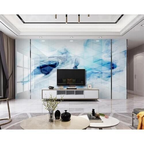 Beibehang Custom papel de parede bedroom living room decoration painting modern high-end marble tile TV background wallpaper