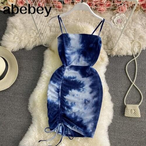 French Strap Dress Women Sexy V Neck Sleeveless Backless White Dresses Summer Off Shoulder Slim Party Short Dress