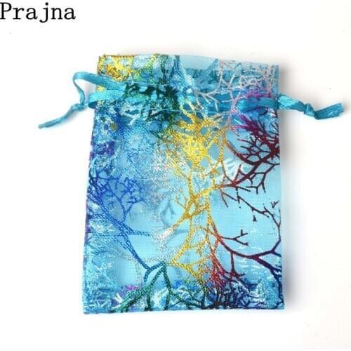 Prajna 100 PCS Christmas Gift Gift Bag Candy Jewelry Packaging Bags Pouches Favor Wedding Bag Jewelry Packaging Bags Pouches