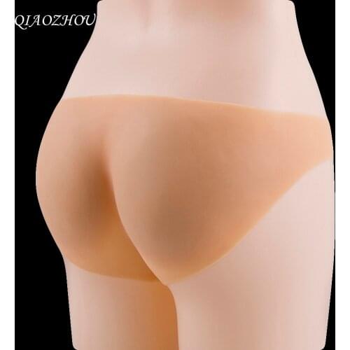 Silicone Push Up Hip Pant Crossdressing Pants Sexy shemale protesis Body Padded Enhancer Shaper Fake Ass Underwear
