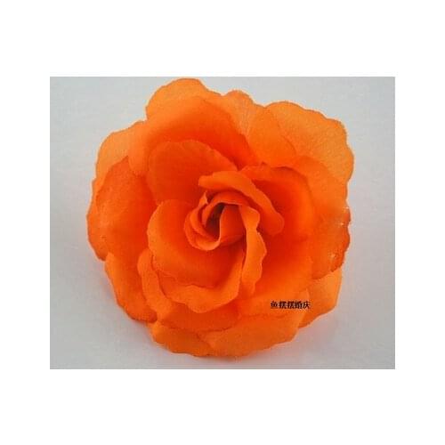 05 Home &wedding decoration artificial flowers 8CM Silk Flower Wedding flower decoration rose rose flower silk flower DIY
