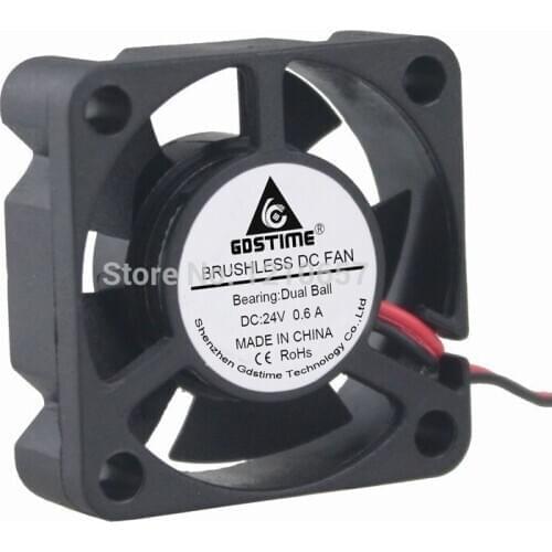 10Pieces LOT Gdstime 3cm 2Pin 30mm x 10mm 3010B 24V Brushless Heatsink Cooler Cooling DC Fan