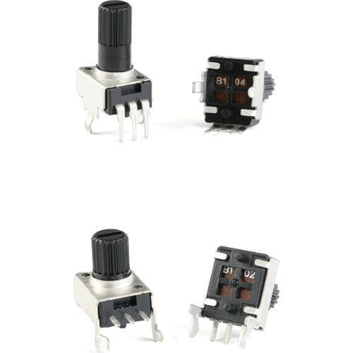 10pcs RV09 Vertical Potentiometer B1k 2k 5k 10k 20k 50k 100k WH09 0932 Adjustable Resistor 3pin Seal Potentiometers