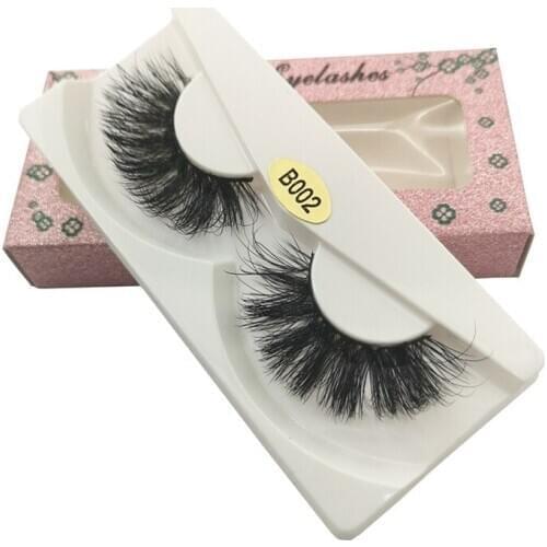 25 mm Lashes Thick Mink Lashes Long Mink Eyelashes Extensions False Eyelashes Natural Lashes Reusable Fake Eye Lashes Makeup