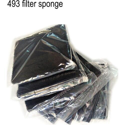 50pcs/100pcs Black Activated Carbon Filter Sponge 13*13*1cm For 493 Solder Smoke Absorber ESD Fume Extractor Sponge Carbon