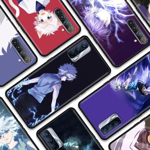 Shell For Oppo Realme 8 Pro Case Realme GT XT X3 X2 Q3 5 6 6i 7 Pro C15 C21 Soft Cover Hunter X Hunter HXH Anime
