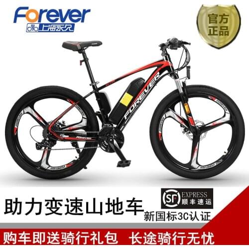 26 Inch Electric Lithium Battery Mountain Bike Bicycle Adult Variable Speed Off-road Power Bicycle