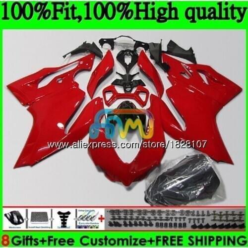 Injection For DUCATI 899 1199 All red sale S R Panigale 12 13 14 15 16 77BS.4 1199R 899S 1199S 2012 2013 2014 2015 2016 Fairing