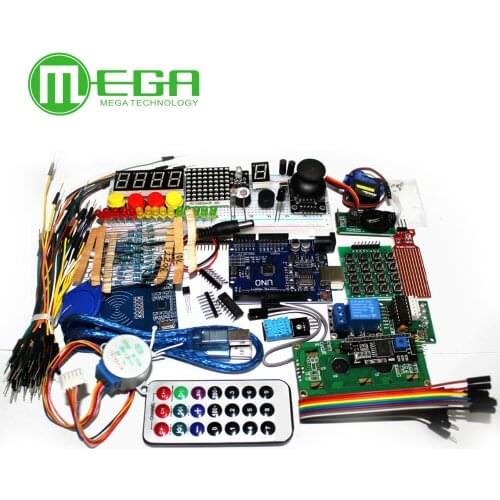 For UNO R3 KIT Upgraded version of the Starter Kit the RFID learn Suite LCD 1602 kit