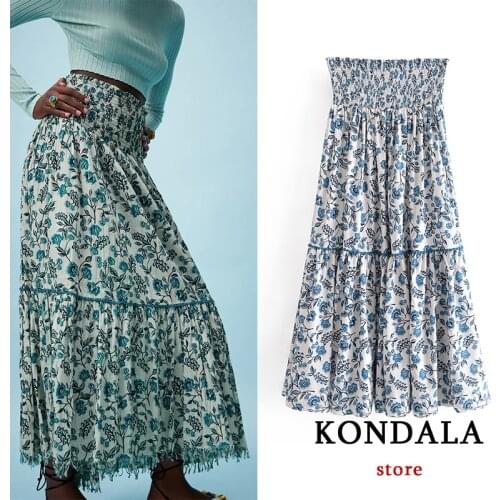 Женские юбки с высокой талией KONDALA China At AliExpress