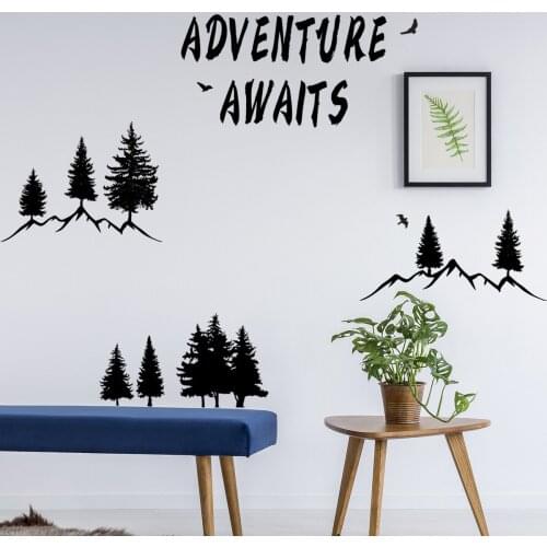 Creative Tree Wall Sticker Home Office Decor Boy Girl Bedroom Decor Living Room Sofa Backdrop Wall Decal Art Wallpaper