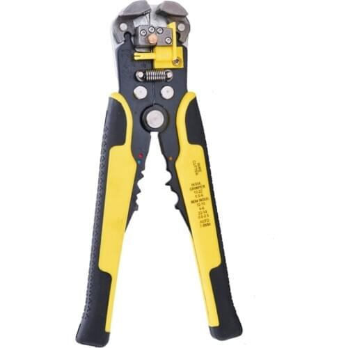 New Multifunctional Automatic Cable Wire Stripper plier Cable wire Stripping Self Adjusting Crimper Terminal Handle Network Tool