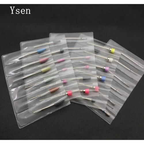 5 Types Nail Drill Set Milling Cutter for Manicure Electric Machine Rotary Bits Cuticle Clean Tools Pedicure Accessories