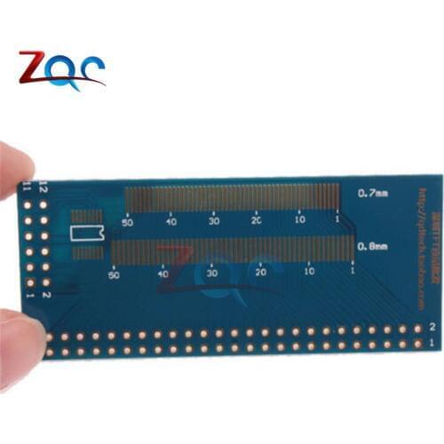 Multiple 0.5/0.7/0.8/1.0mm Pitch TFT LCM LCD Adapter Board FPC Board SMD to DIP