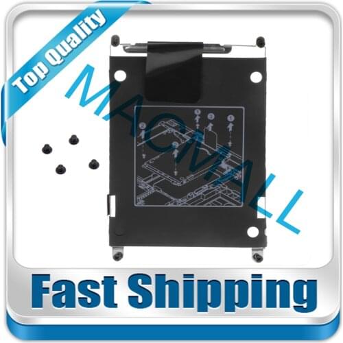 New For HP EliteBook 2560P 2570P Replacement HDD Caddy Hard Disk Drive Bracket with Screws