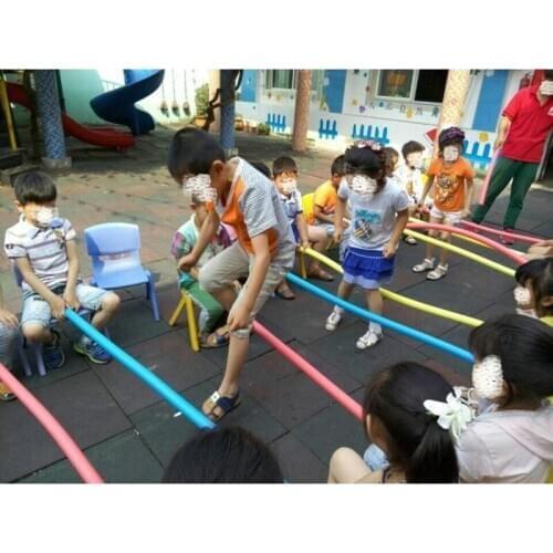 3pcs sticks kids stick Kindergarten Gymnastics Sport Toy Foam Play Game Sticks Kids Toys Players Eva Soft Sticks Parent-child