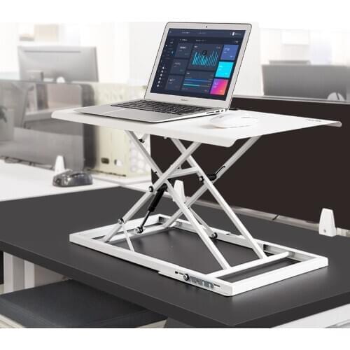 Notebook Standing Computer Lifting Table Workbench Adjustable Mobile Folding Standing Desk