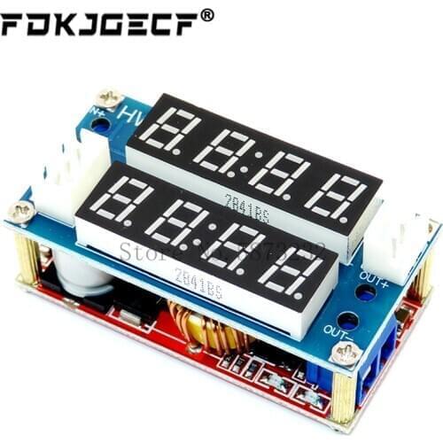 XL4015 5A Adjustable Power CC/CV Step-down Charge Module LED Driver Voltmeter Ammeter Constant current constant voltage