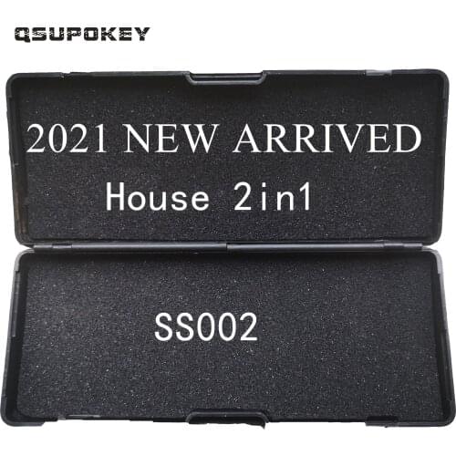 QSUPOKEY 2021 NEW ARRIVED Original S-Groove 2in1 repair Tool House Locksmith Tools For SS002