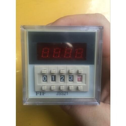 Fif jss21 series digital display time relay FIF JSS21-a 0.01s AC220