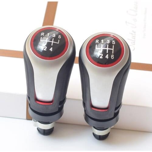Speed Car Shifter Boot Gear Shift Knob Head Lever Accessories For Golf 5 6 MK5 MK6 Scirocco(2009) Octavia(2006)