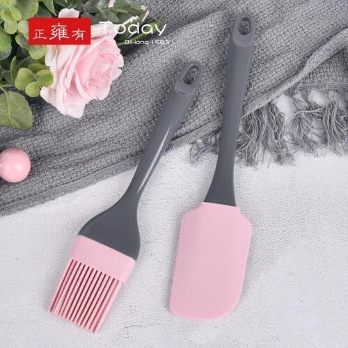 Baking Scraper Cake Baking Spatula Butter Spatula Rubber Shovel Pastry Brush Oil Brushes For Cake Bread Butter Brush BBQ Brush