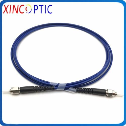 SMA905 50um Ceramic Ferrule Multimode OM2 50/125 1/2/3/5M Single Core Armored 3.0mm Fiber Optic Patch Cord Cable Connector