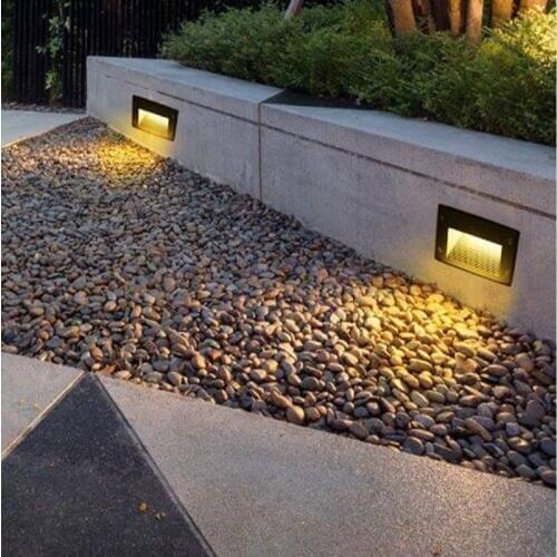 Led wall lamp 3W IP65 LED Stair Light Step Light Recessed buried lamp indoor outdoor Waterproof Staircase Step lights AC85-265V