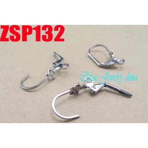 Quincunx shape stainless steel earrings hook fashion jewelry accessories 100PCS ZSP132