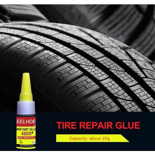 480S Tire Repair Adhesive Automobile Tire Repair Side Hard Injury Tire Filling Adhesive Super Glue Rubber Repair Solder Agent