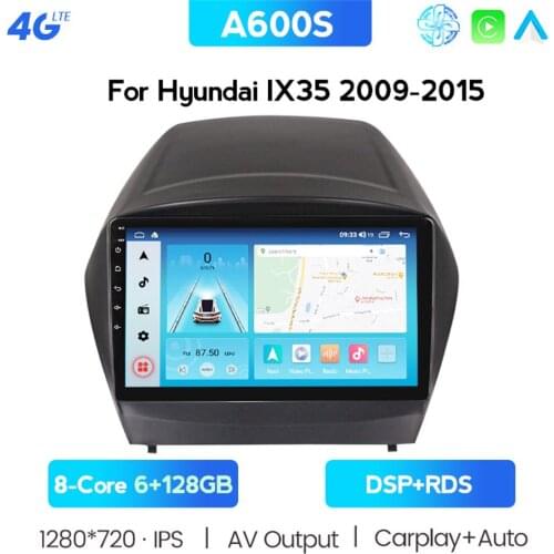 NAVITREE 9" 6+128 2din Android Car Radio Multimedia Video Player Navigation GPS For Hyundai Tucson 2 LM IX35 2009-2015 Head Unit