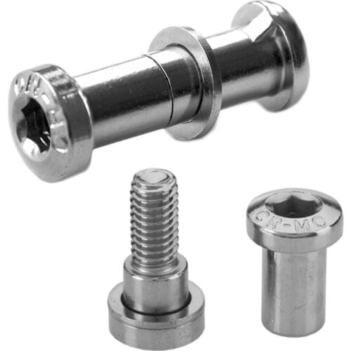 8mm Seat Binder Bolt Steel Vintage Adjustable 17-25mm Fixed Seatpost Screws Fixing Bolt Seat Post Accessories for Bike