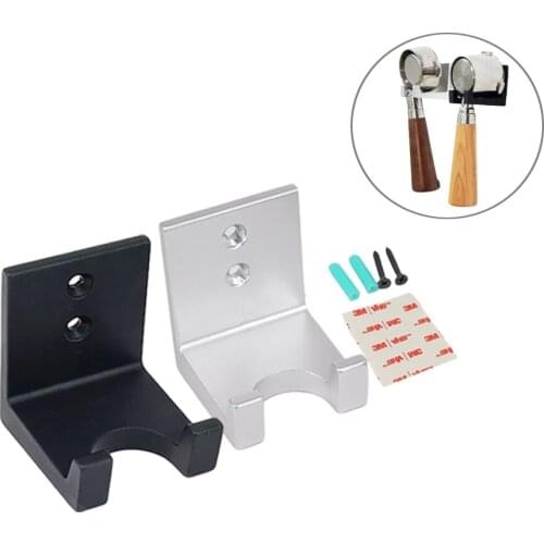 Coffee Bottomless Portafilter Wall Rack Coffee Filter Holder Tamper Wall Mounted Rack Holder 51MM/54MM/58MM