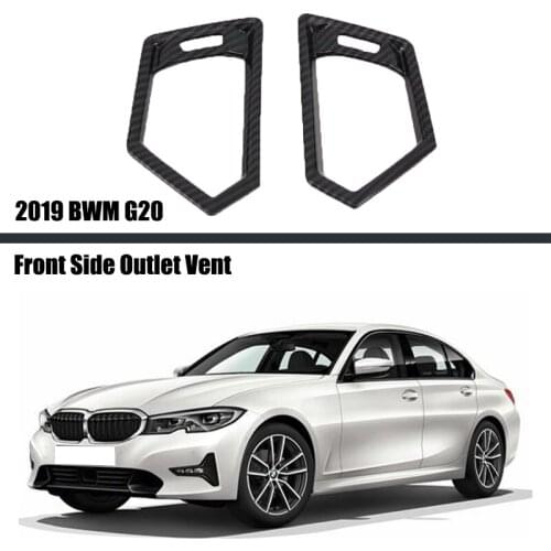 For BWM G20 2019 2020 2021 Color My Life Car Chrome Front Air Vent Cover Trim Air Conditioning Sticker Stickers Accessories