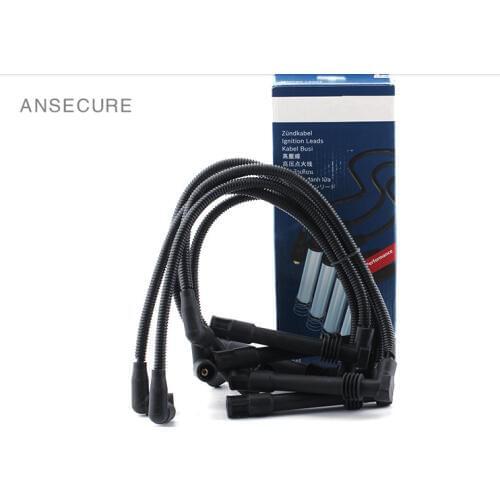 Ignition for Spark Plug Wire Cable for VW Volkswagen Passat Audi A4 C5 A6 2.8L 078905104,078905104A,078905101,078905101A