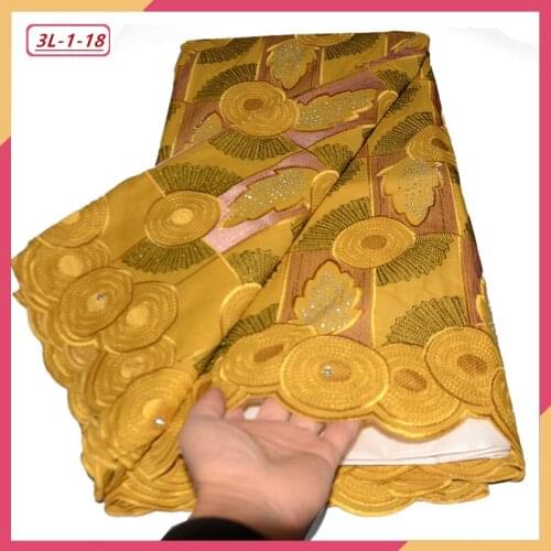 Big cutout holes Soft African handcut organza lace fabric African voile lace with Allover sequins high quality coffee 03