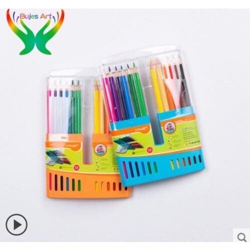 YPLUS 12 color lead for beginners and students painting set color lead for children professional hand drawn oil colored pencil